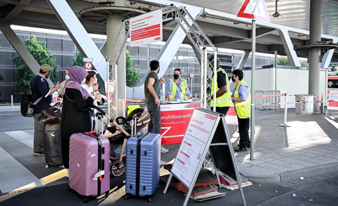  Pruebas obligatorias de coronavirus para viajeros procedentes de países en riesgo