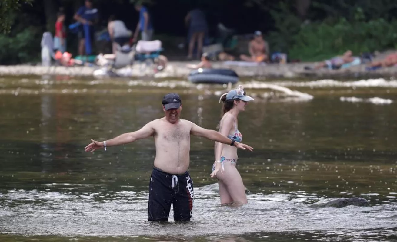 Ola de calor en Bélgica 