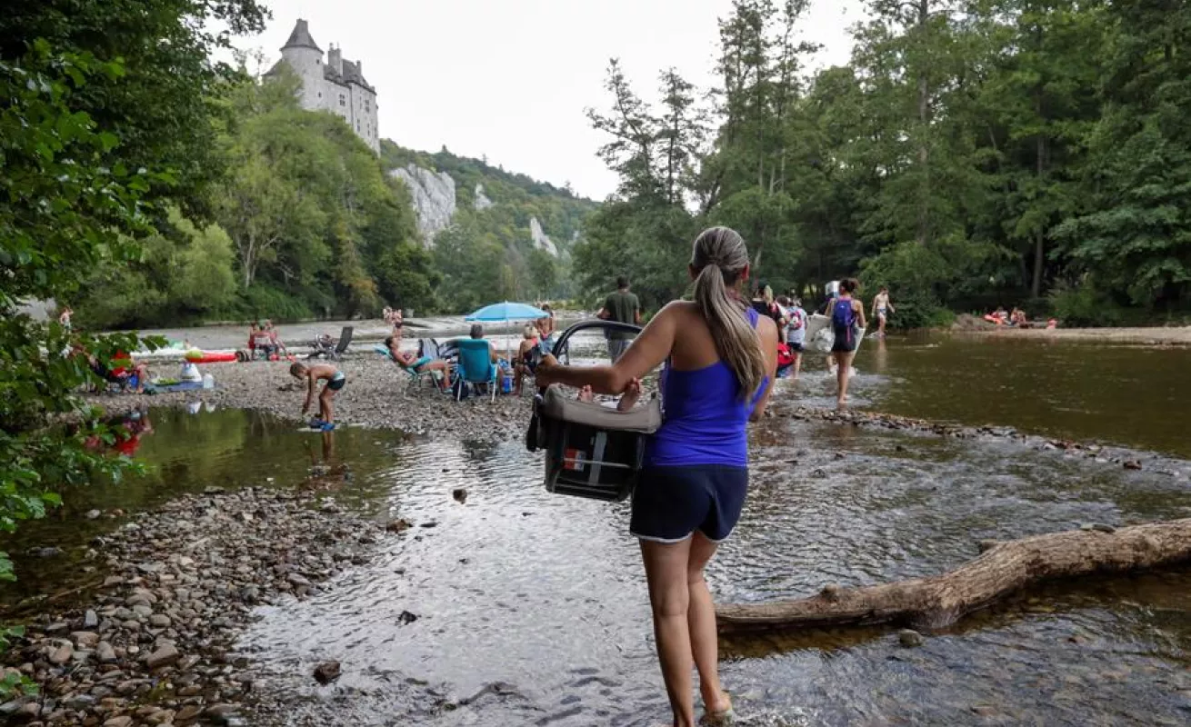 Ola de calor en Bélgica 