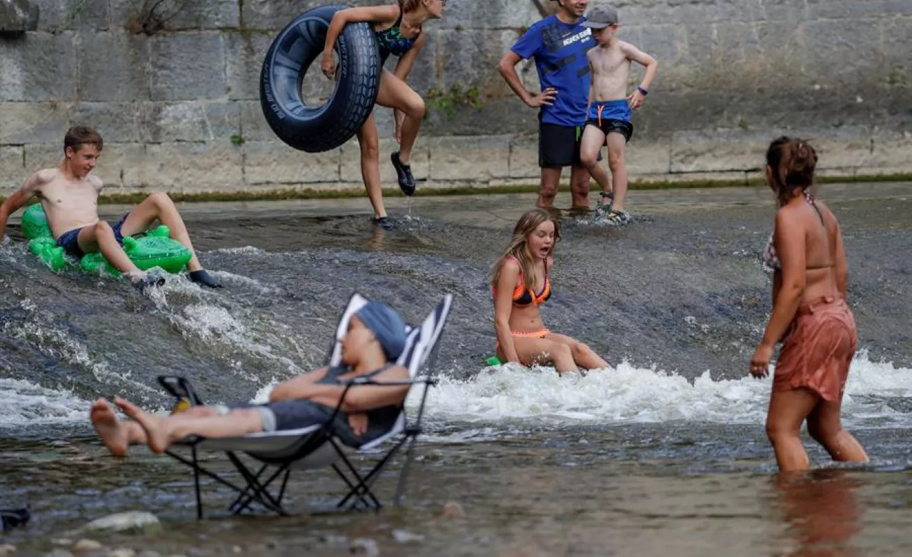Ola de calor en Bélgica 