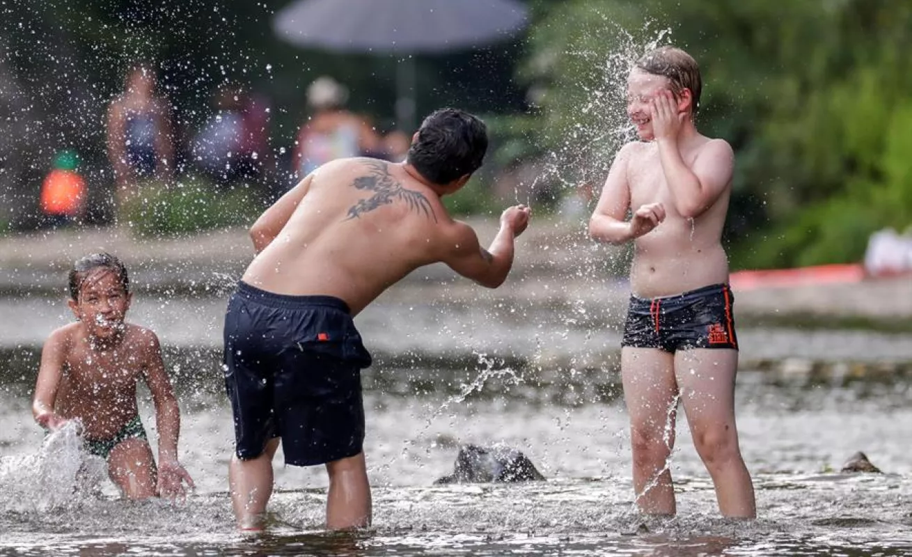Ola de calor en Bélgica 
