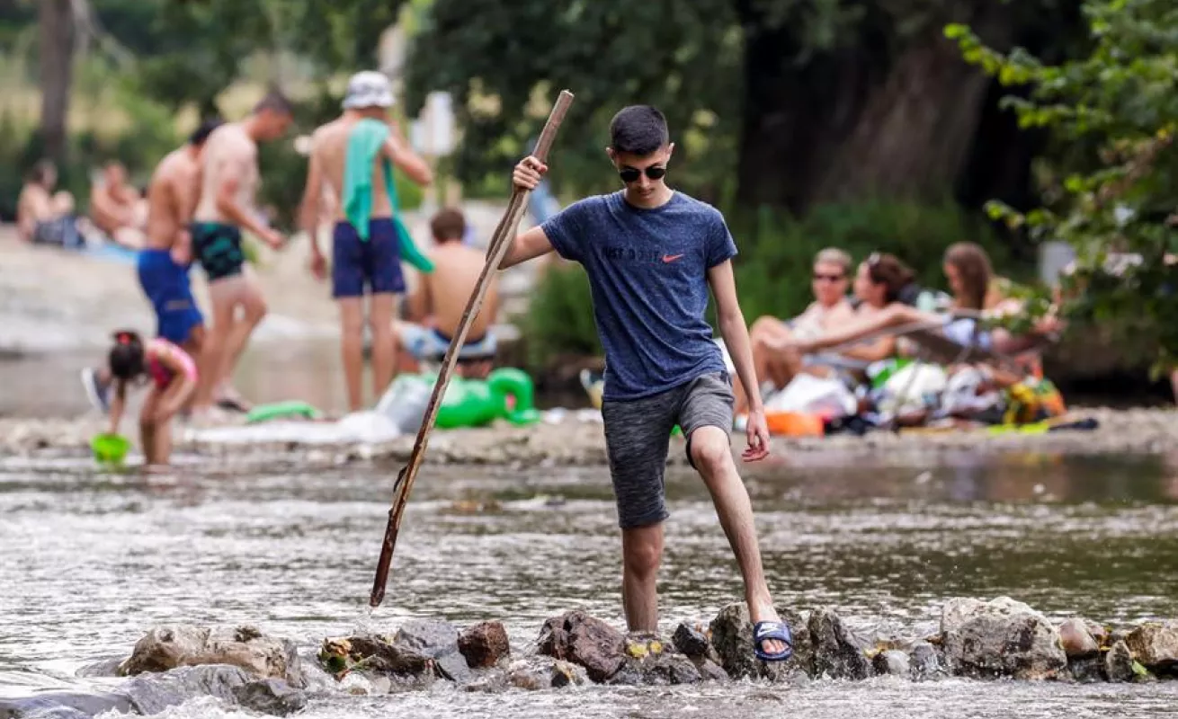 Ola de calor en Bélgica 