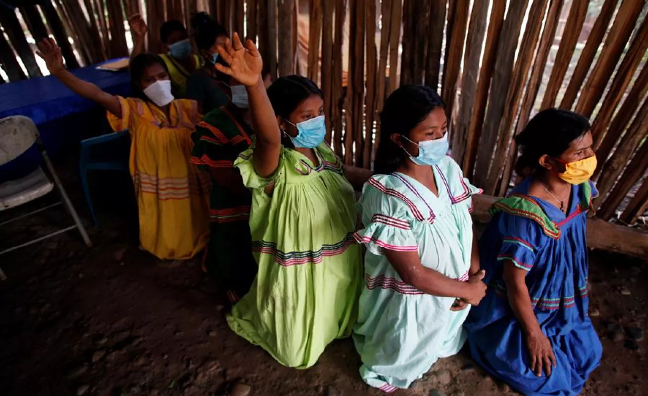  Mama Tatda, iglesia sincretista que "liberó" al pueblo Ngäbe-Buglé de Panamá