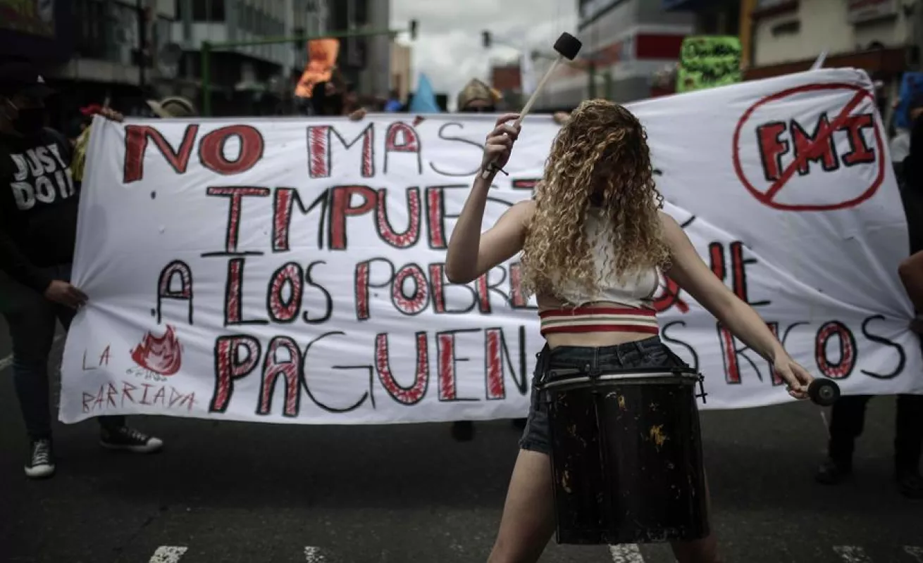 Protestas contra el acuerdo con el FMI siguen en Costa Rica sin diálogo a la vista (Fotos)