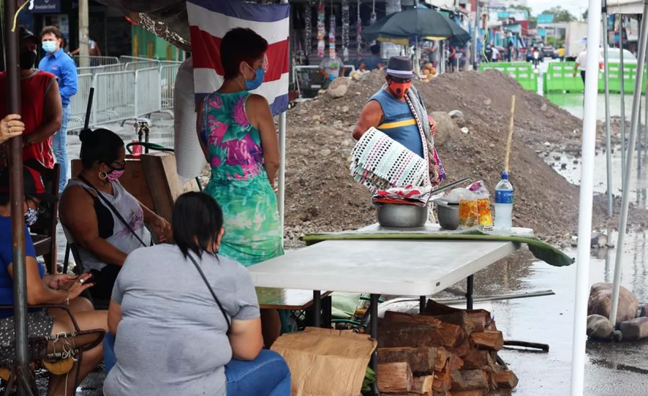 Costa Rica suma nueve días de protestas contra posible acuerdo con el FMI (Fotos)