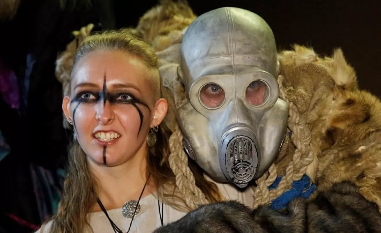 El Halloween del coronavirus (Fotos)