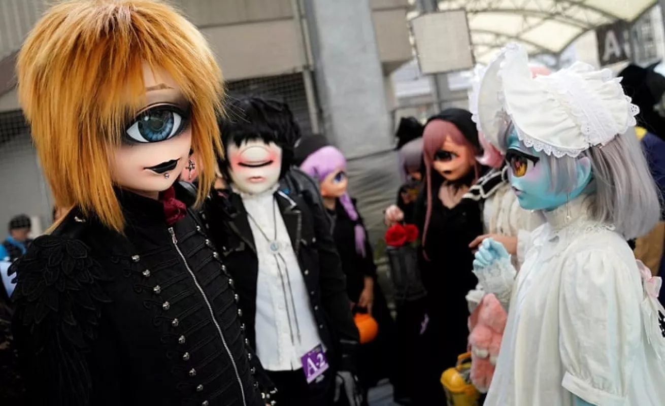 El Halloween del coronavirus (Fotos)