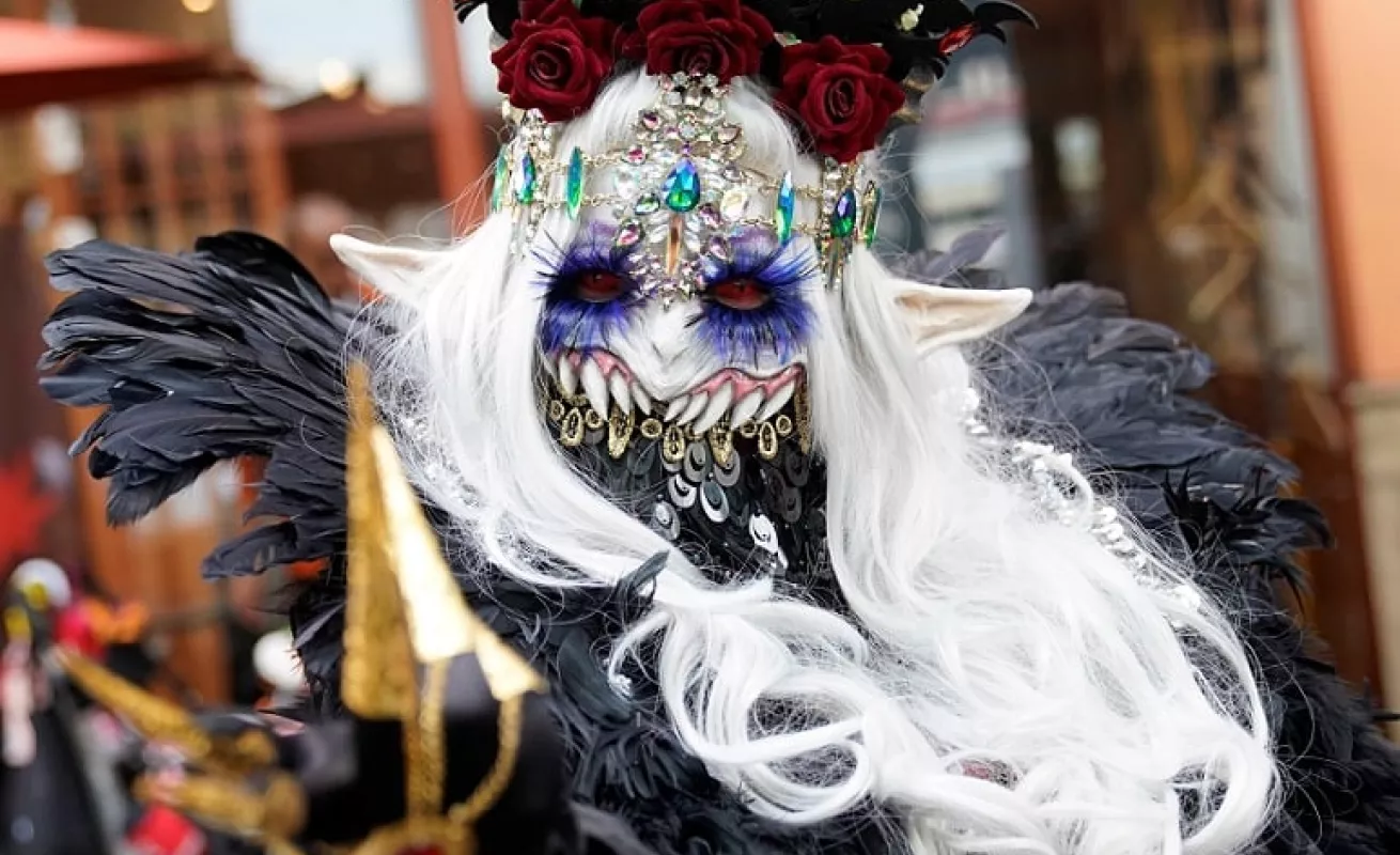 El Halloween del coronavirus (Fotos)