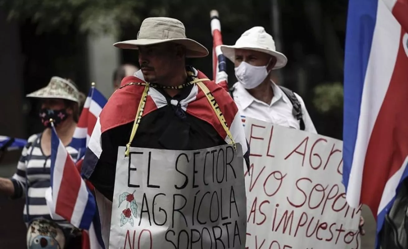 Costa Rica refuerza vigilancia en frontera con Panamá ante amenaza de bloqueo (Fotos)
