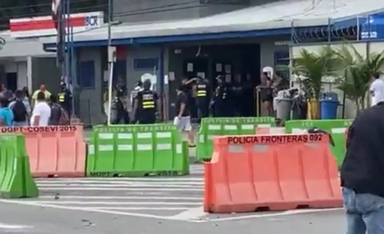 Costa Rica refuerza vigilancia en frontera con Panamá ante amenaza de bloqueo (Fotos)