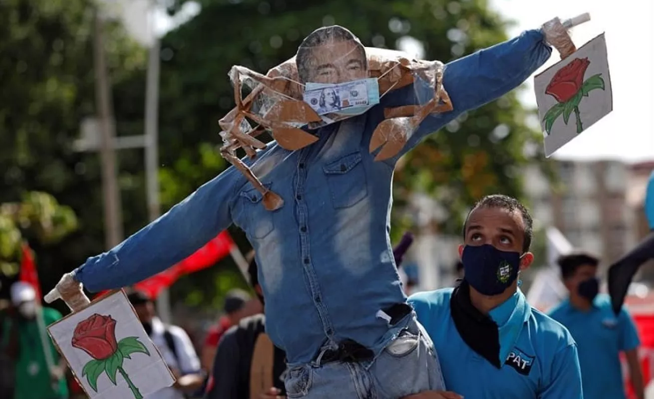 Exigen internet gratis para estudiantes en Panamá en tiempos de pandemia (Fotos)