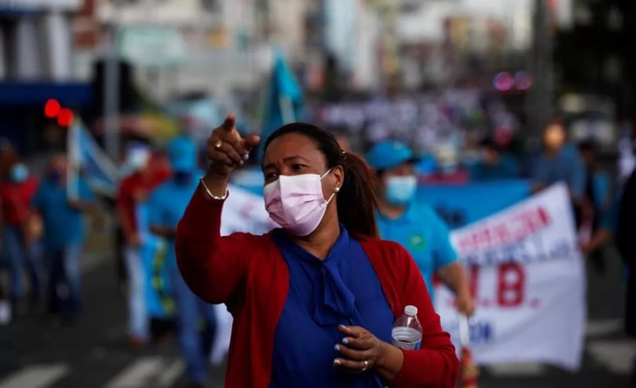 Exigen internet gratis para estudiantes en Panamá en tiempos de pandemia (Fotos)
