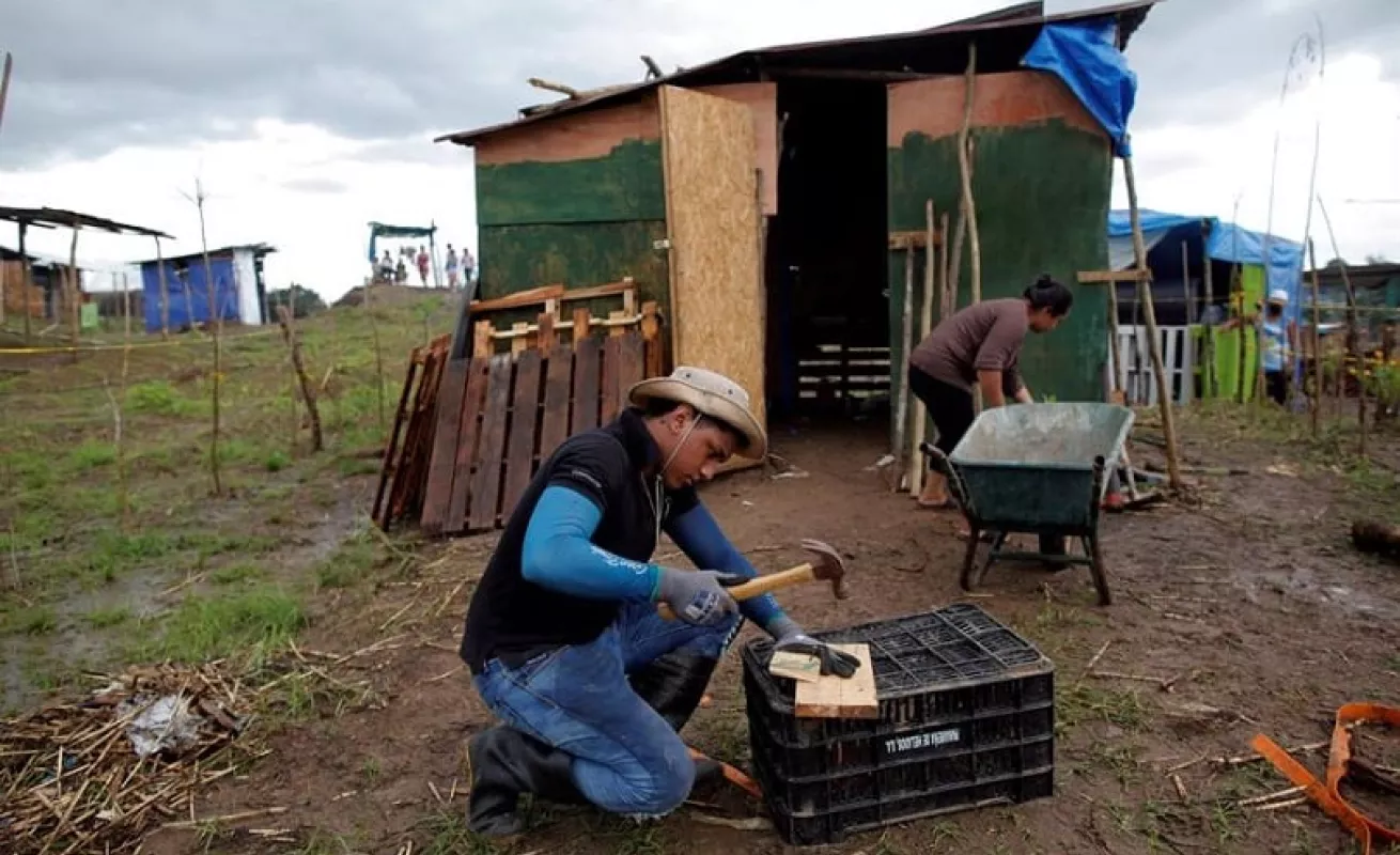 Invasores en Panamá, la "lucha" por tener casa que se agudiza con la pandemia (Fotos)