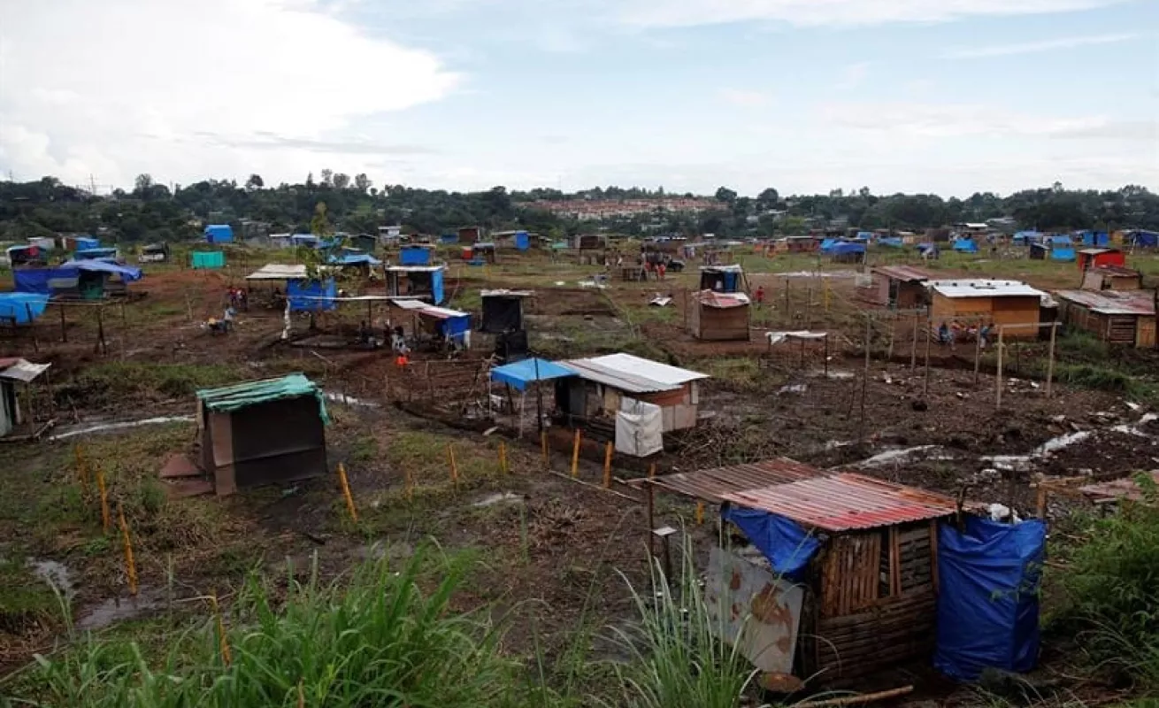 Invasores en Panamá, la "lucha" por tener casa que se agudiza con la pandemia (Fotos)