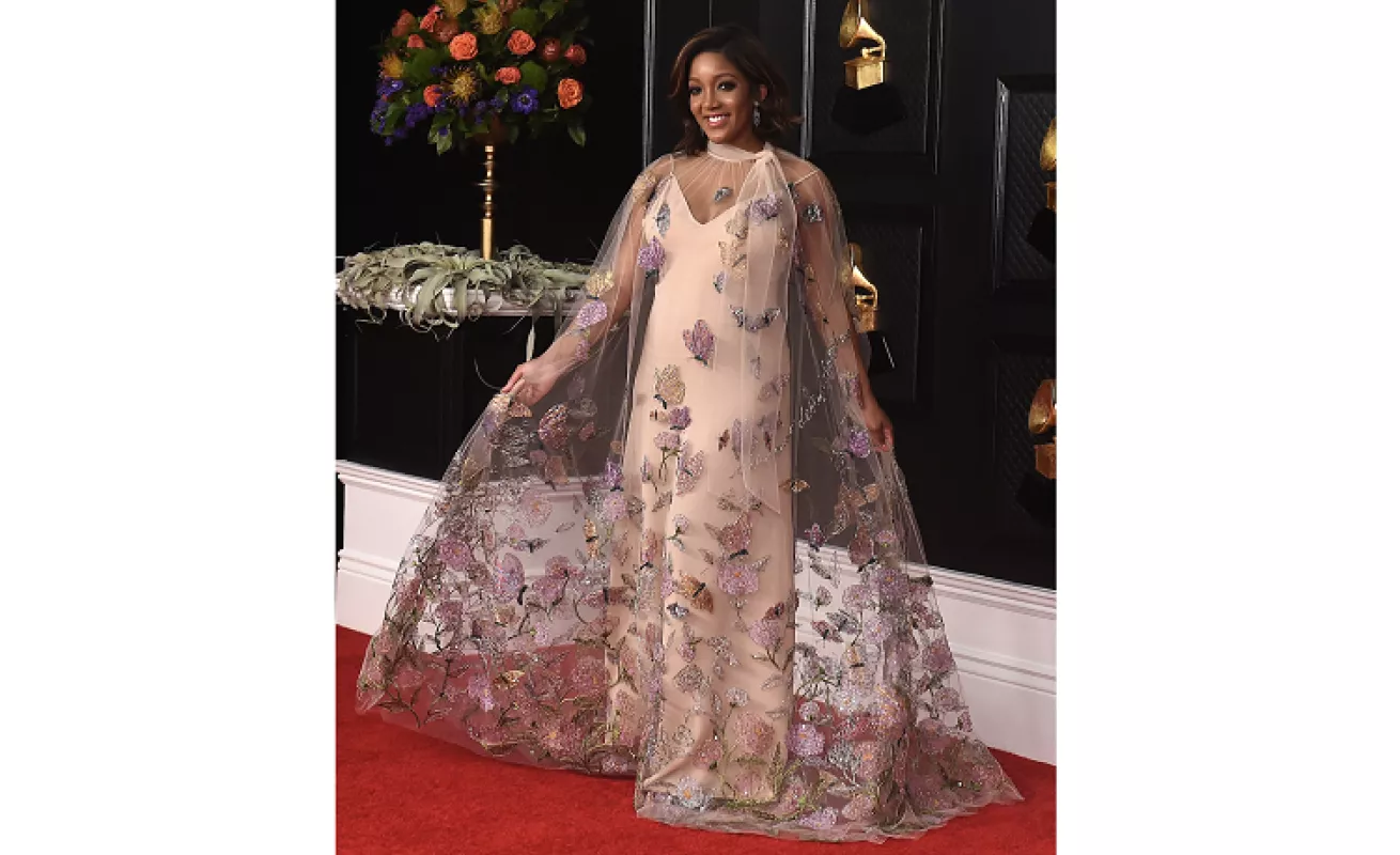 La alfombra roja de los Grammy Awards 2021 con lujo y muchos colores