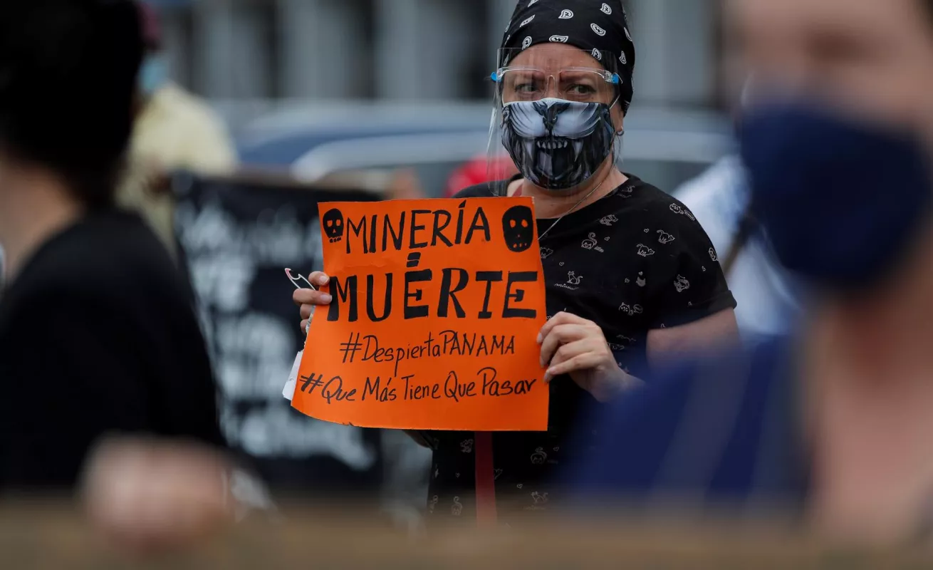 Protestan en Panamá contra la minería: "es pan para hoy y hambre para mañana"
