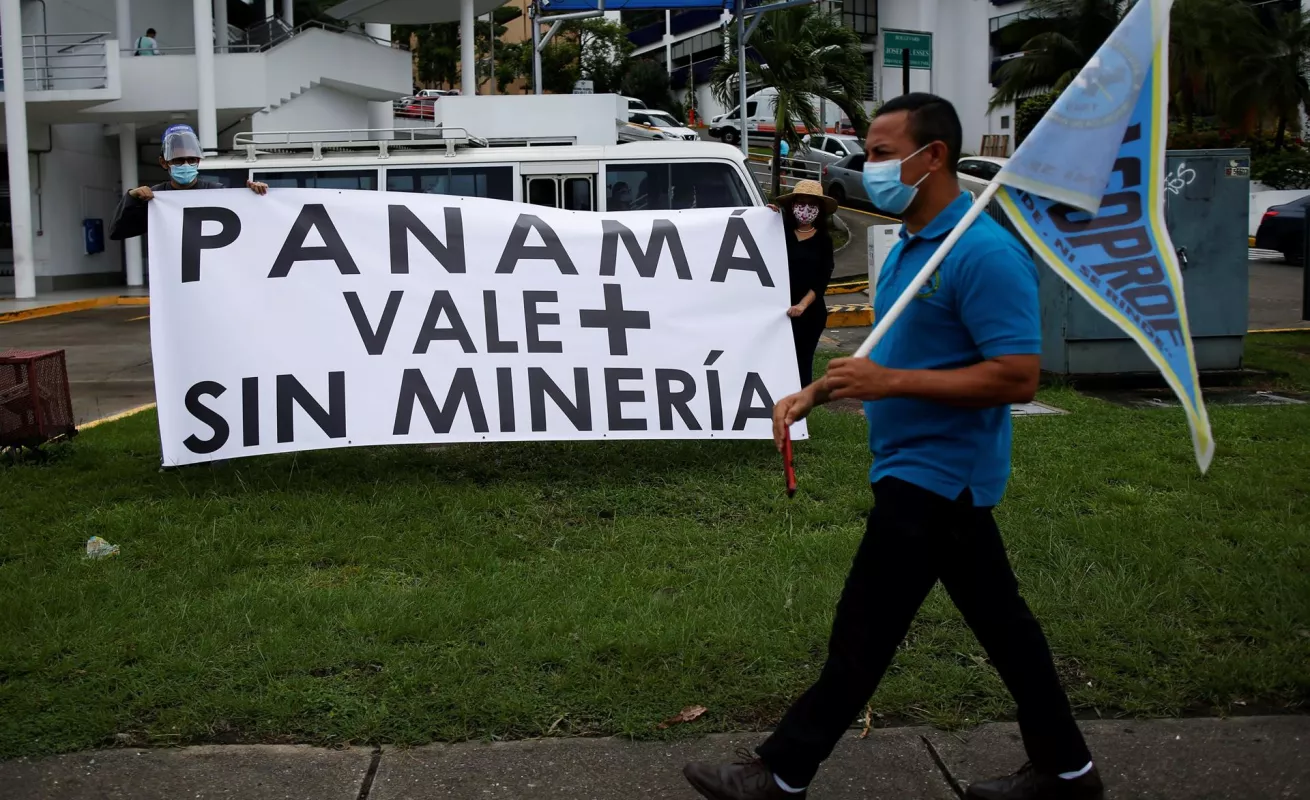 Protestan en Panamá contra la minería: "es pan para hoy y hambre para mañana"