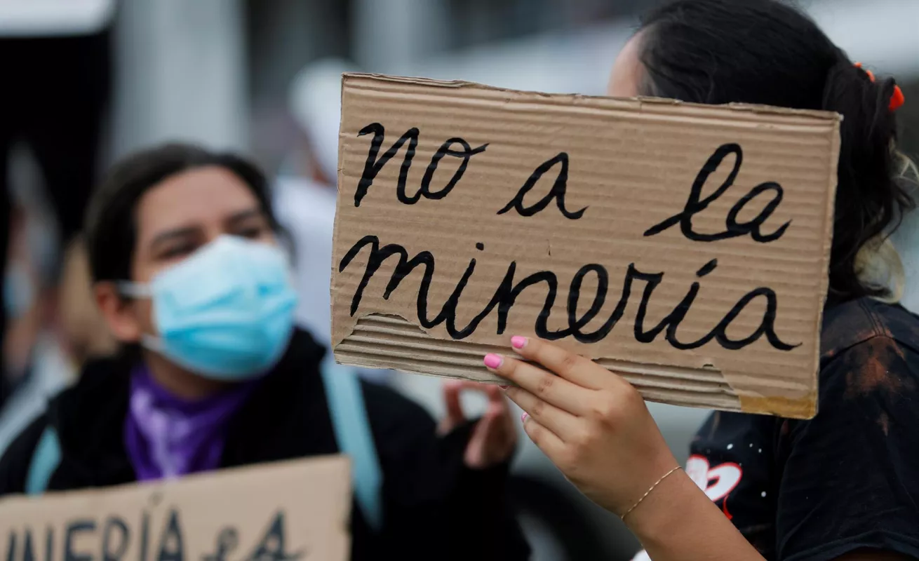 Protestan en Panamá contra la minería: "es pan para hoy y hambre para mañana"