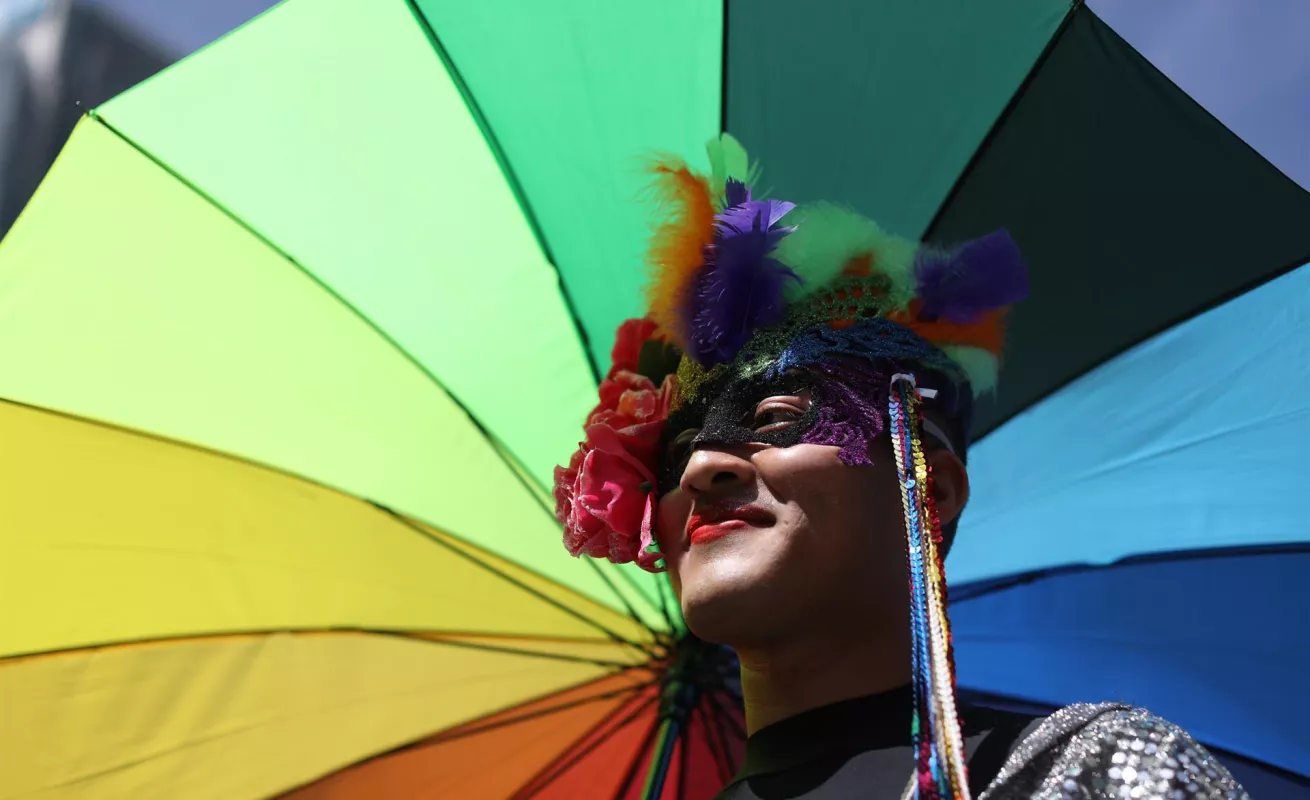 Panameños marchan contra la discriminación LGTBI en las fuerzas de seguridad