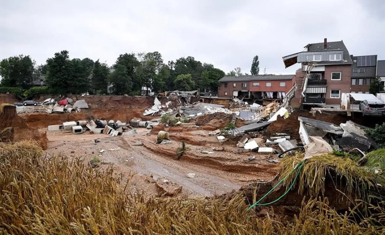 Impresionantes imágenes de la devastación que dejó inundación en Alemania (Fotos)