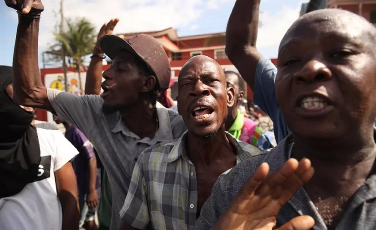 Haitianos piden justicia para por la  muerte de su presidente asesinado (Fotos)