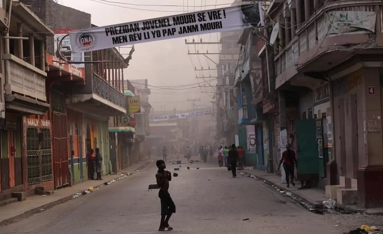 Haitianos piden justicia para por la  muerte de su presidente asesinado (Fotos)
