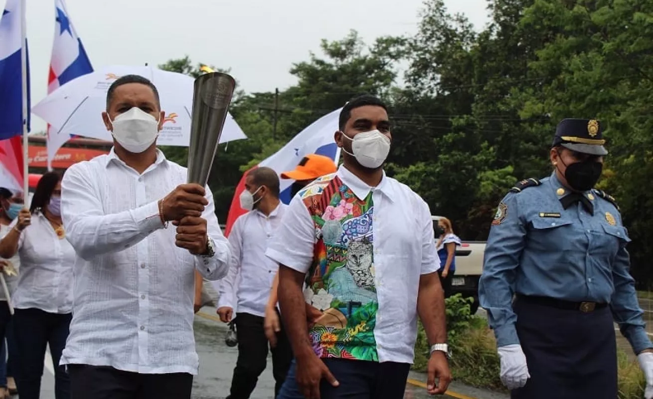  "Antorcha de La Libertad" llegó a La Chorrera