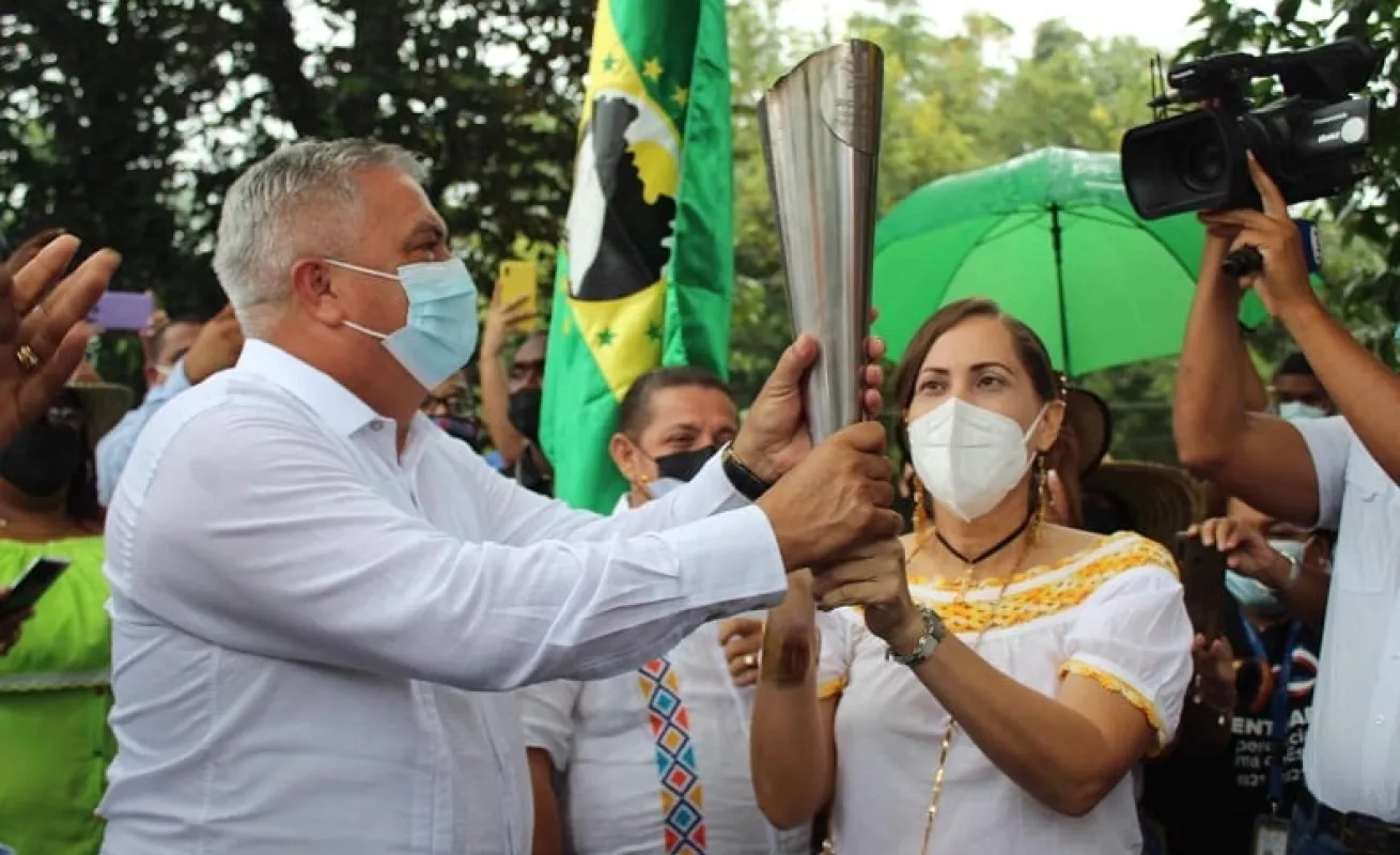  "Antorcha de La Libertad" llegó a La Chorrera