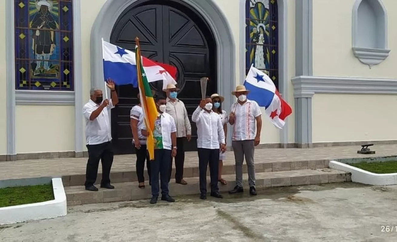 "Antorcha de La Libertad" llegó a La Chorrera