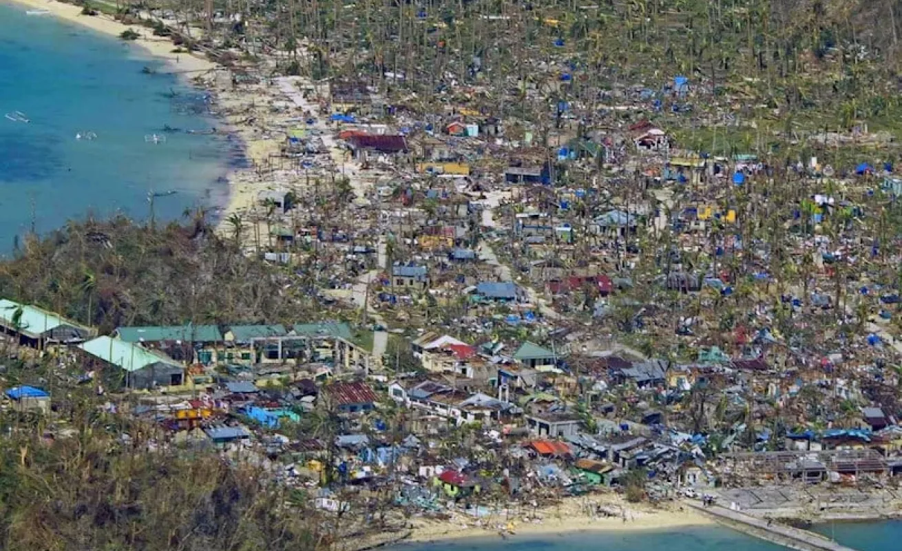  Así quedó la isla Siargao tras el paso del supertifón Rai (Fotos)