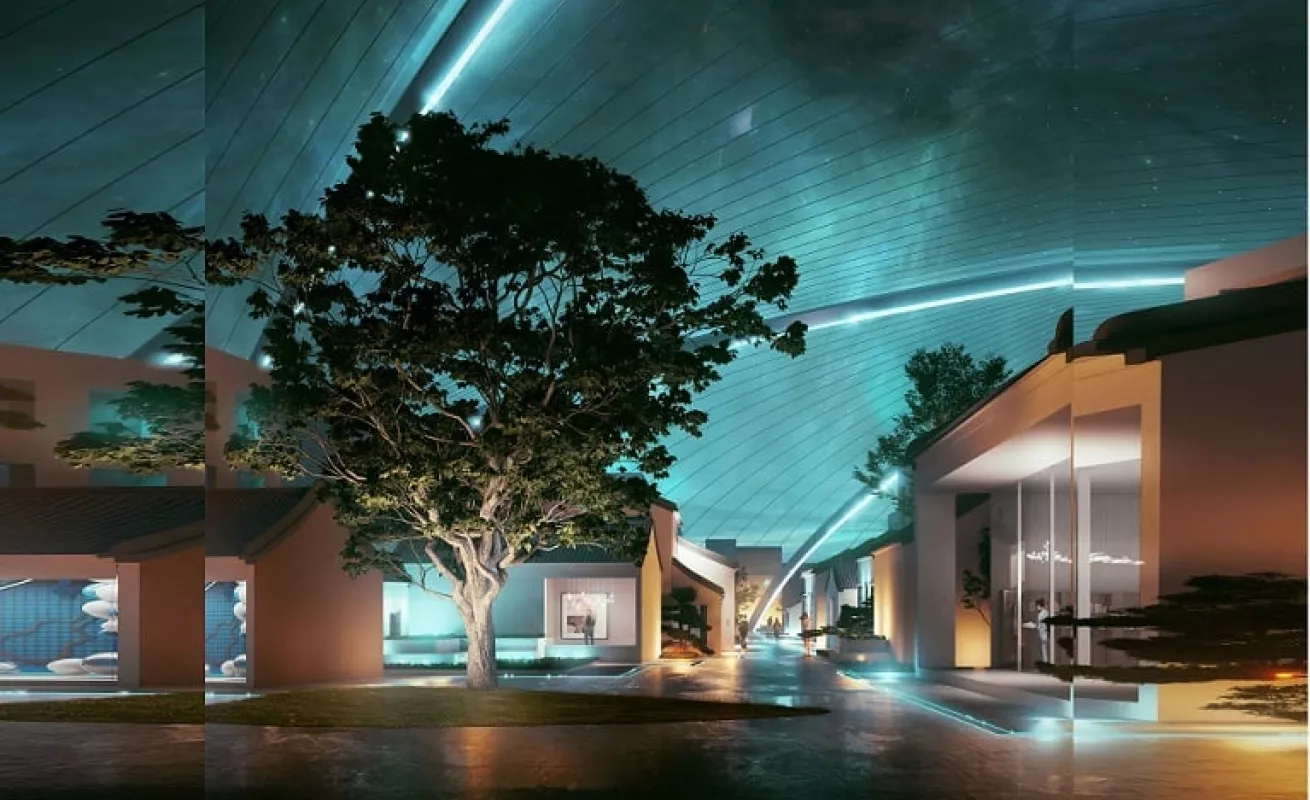 El pueblo bajo la cúpula (Fotos)