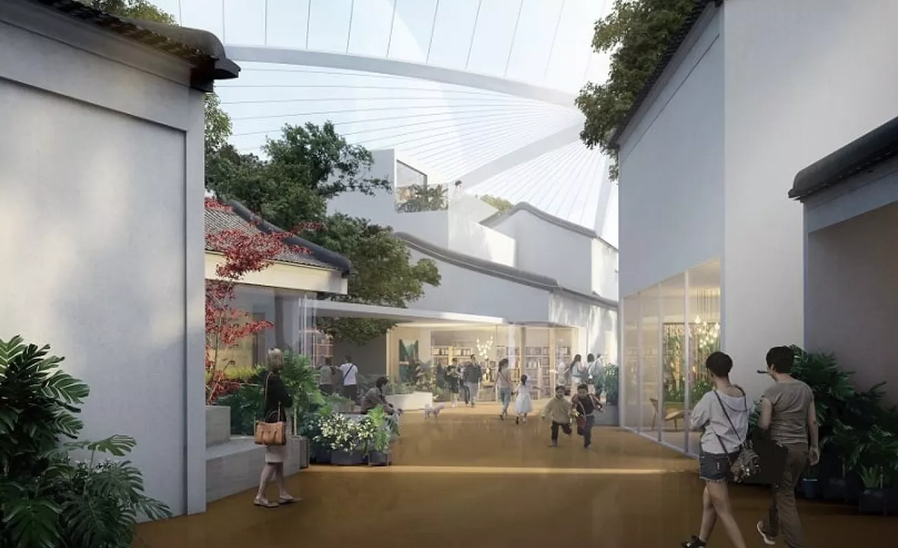 El pueblo bajo la cúpula (Fotos)