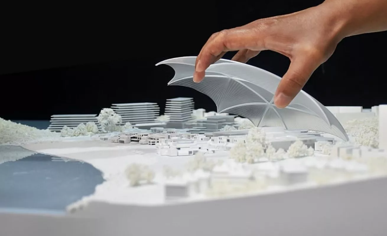 El pueblo bajo la cúpula (Fotos)