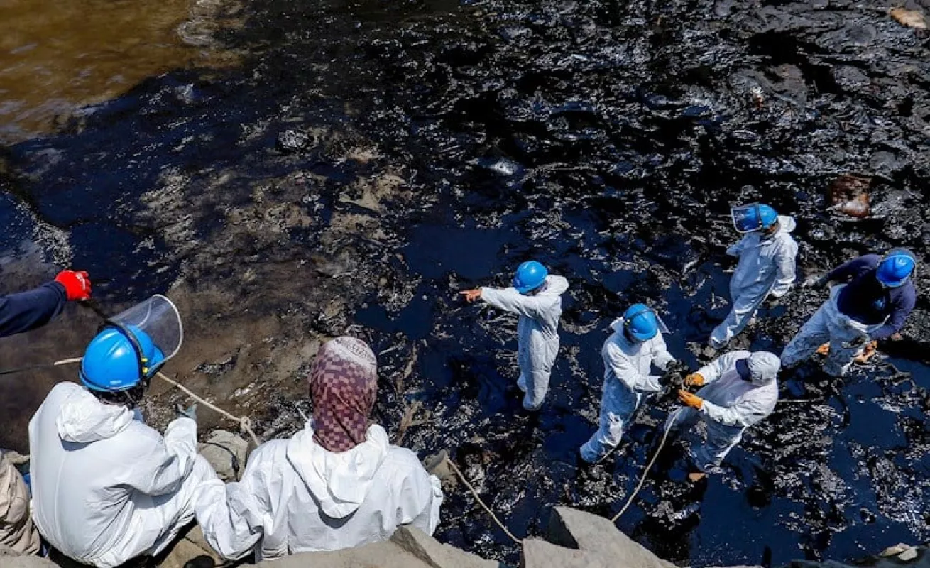 Crece el impacto ambiental en costa de Perú por derrame de petróleo de Repsol (Fotos)