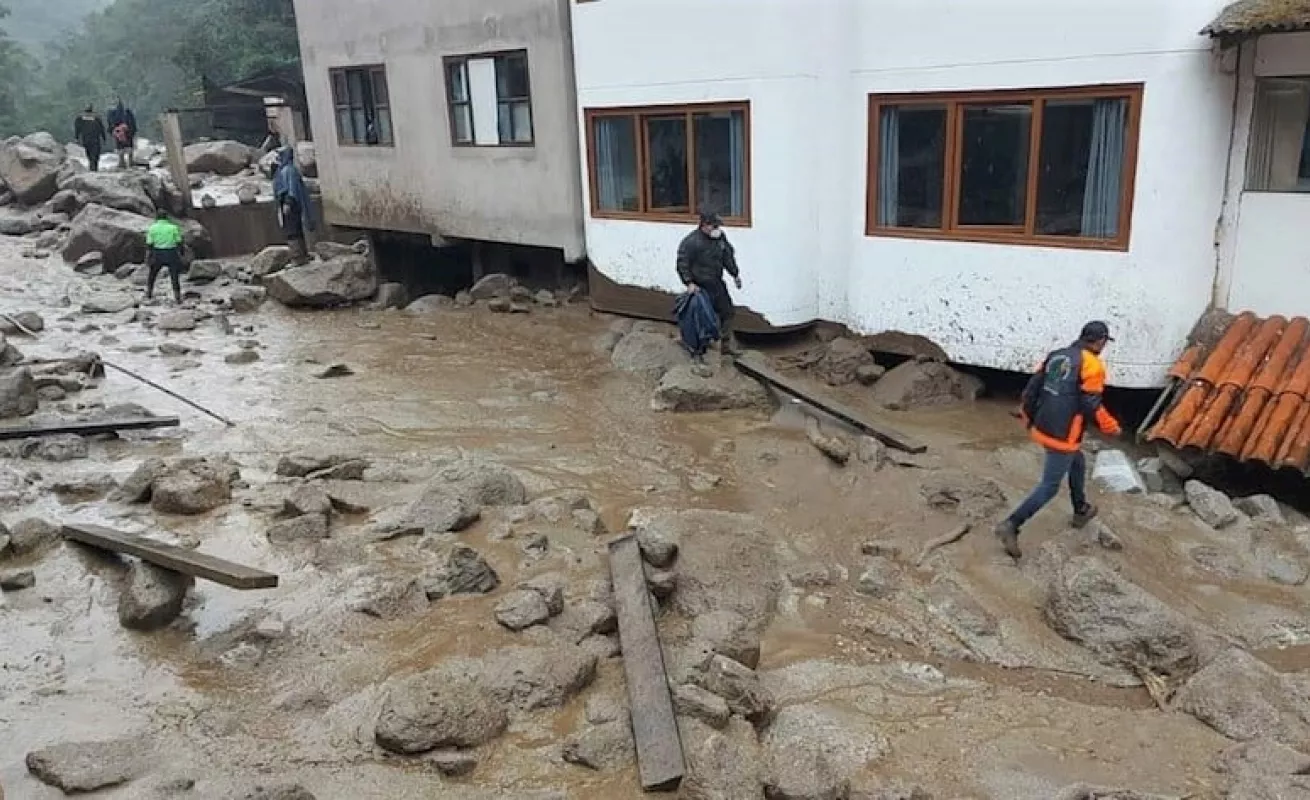 Así luce el pueblo de Machu Picchu tras inundación (Fotos)
