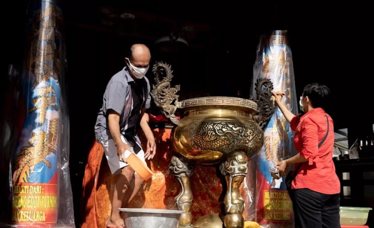 Preparativos para el Año Nuevo chino, el año del Tigre (Fotos)