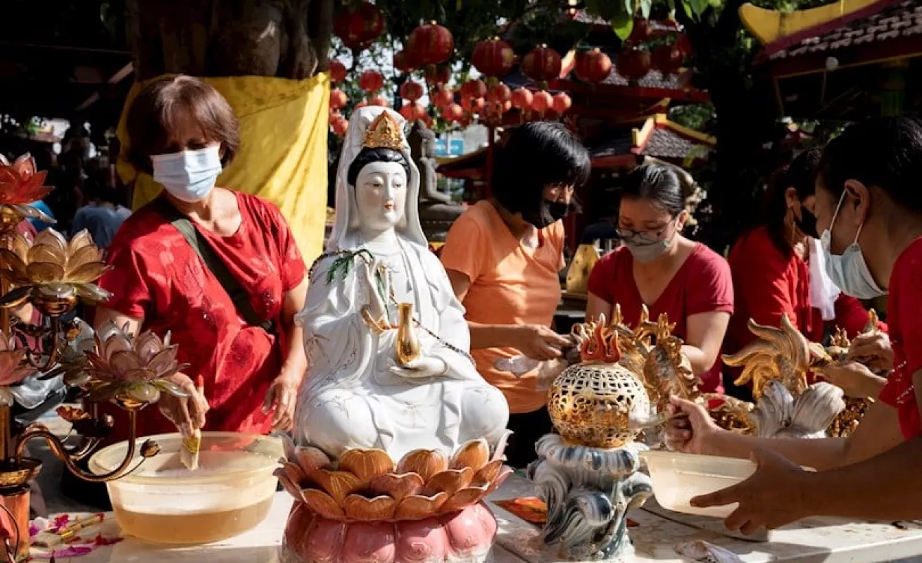 Preparativos para el Año Nuevo chino, el año del Tigre (Fotos)