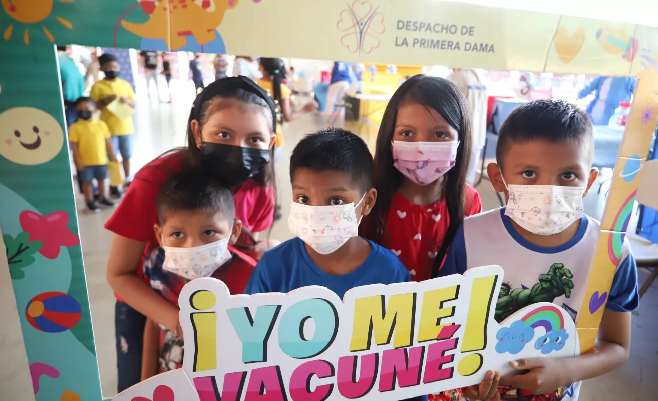 Finaliza vacunación pediátrica en el Parque Omar 