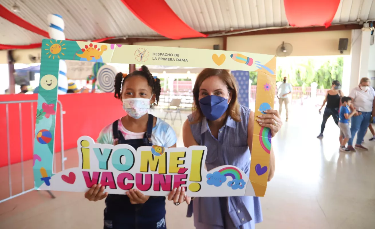 Finaliza vacunación pediátrica en el Parque Omar 