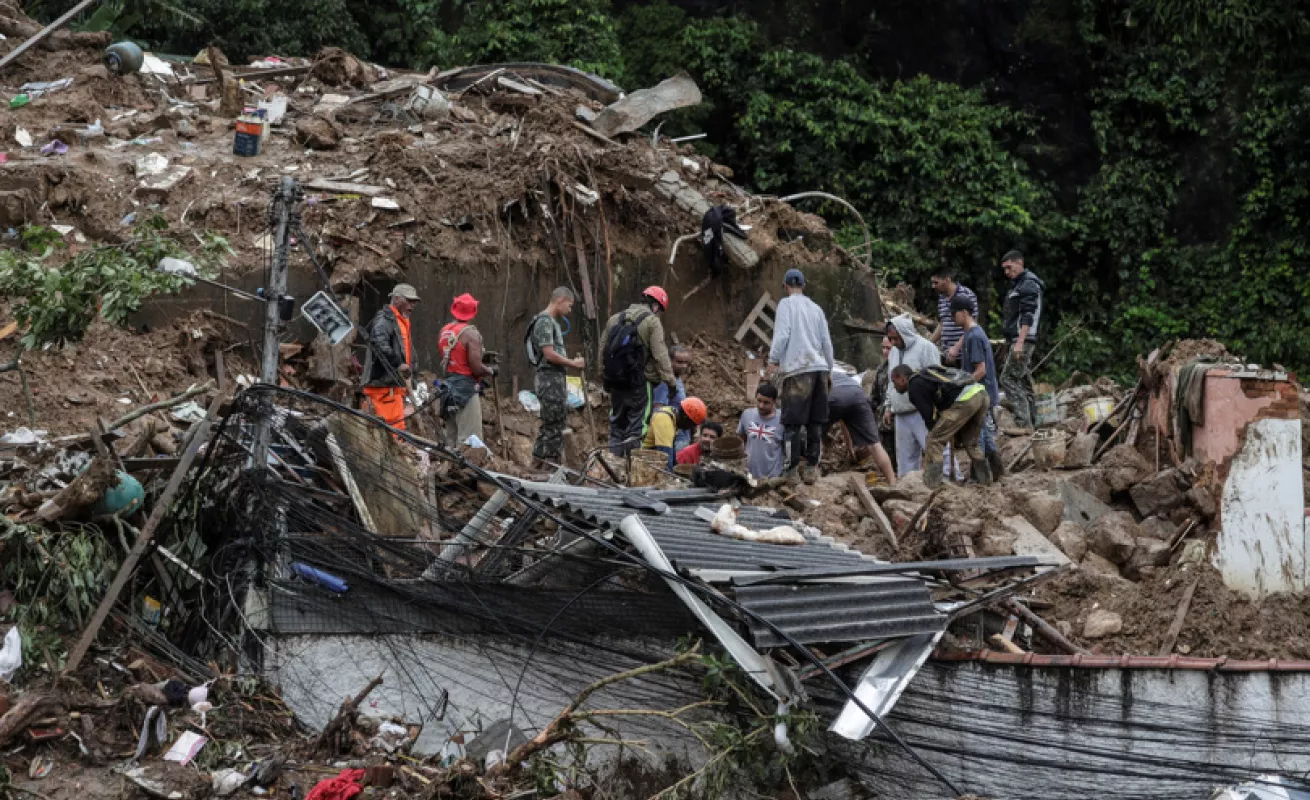 Petrópolis: desolada y en alerta frente al temporal que suma casi 130 muertos (Fotos)