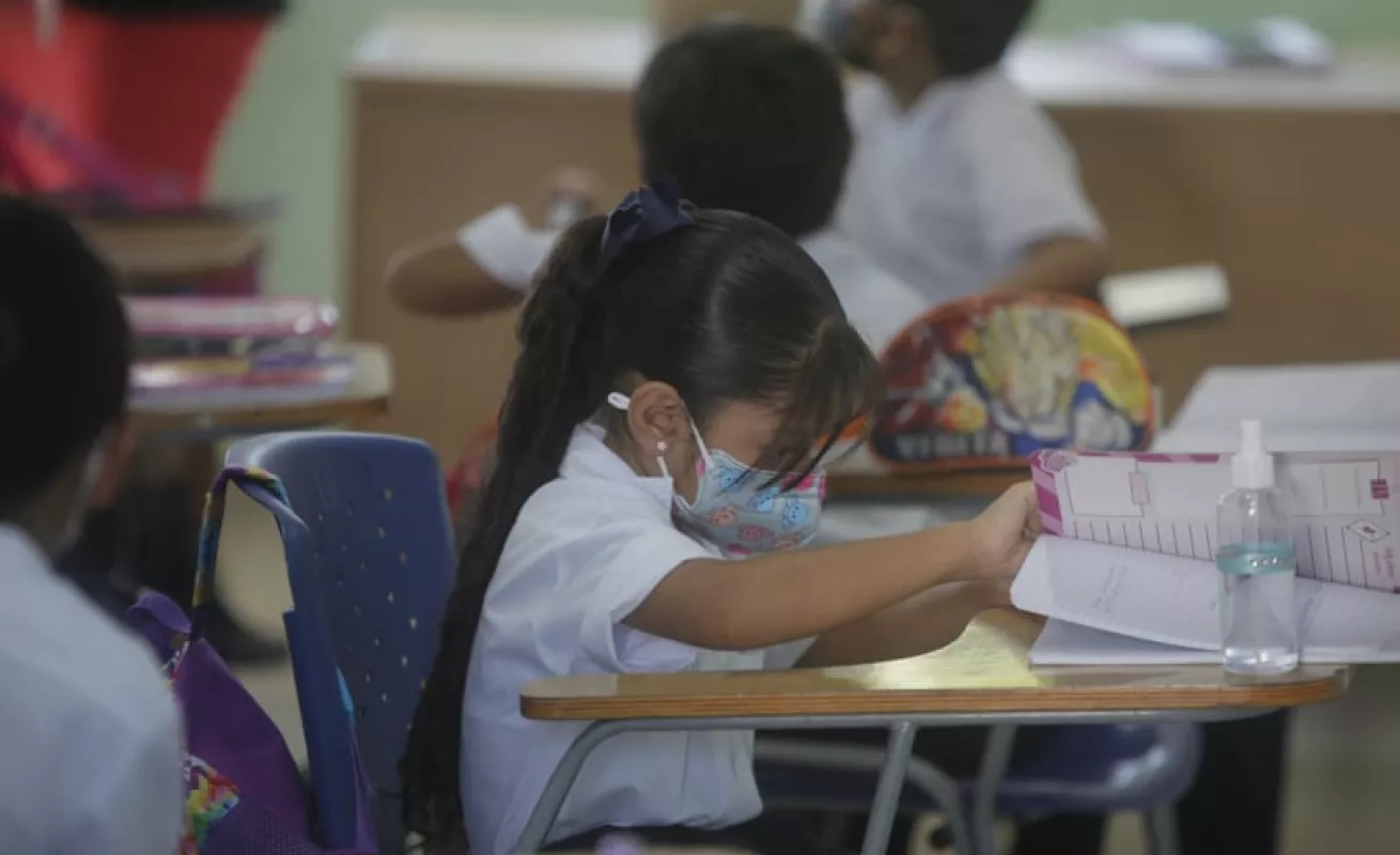 Primer día de clases en Panamá después de dos años de pandemia (Fotos)