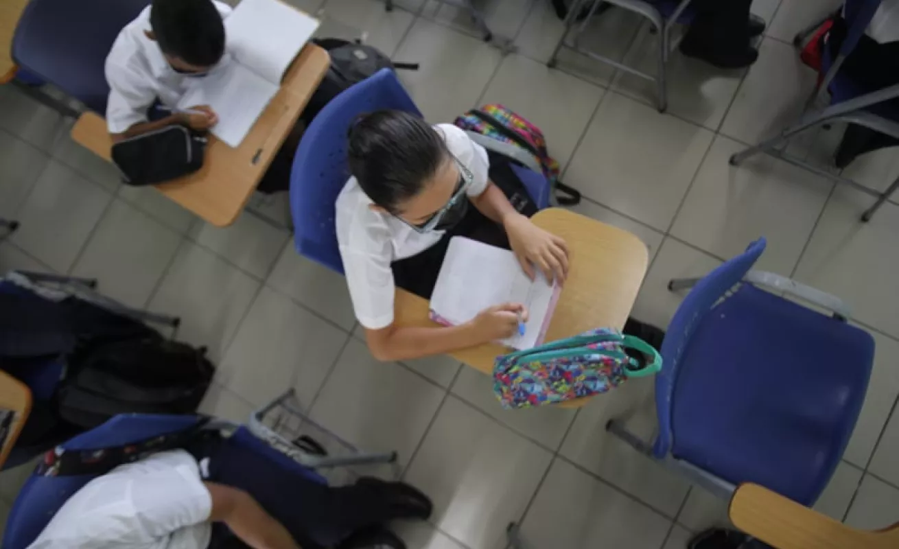 Primer día de clases en Panamá después de dos años de pandemia (Fotos)
