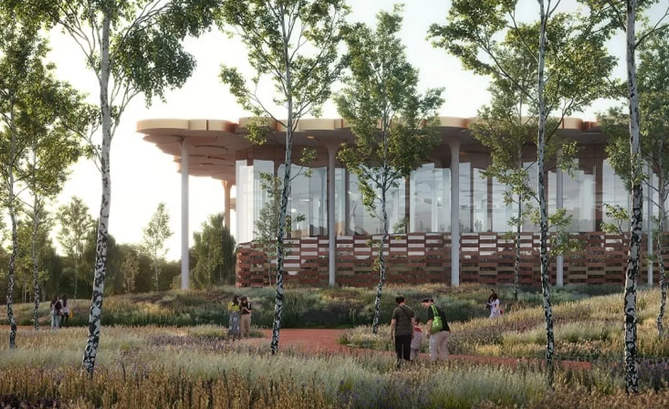 La biblioteca-bosque (Fotos)