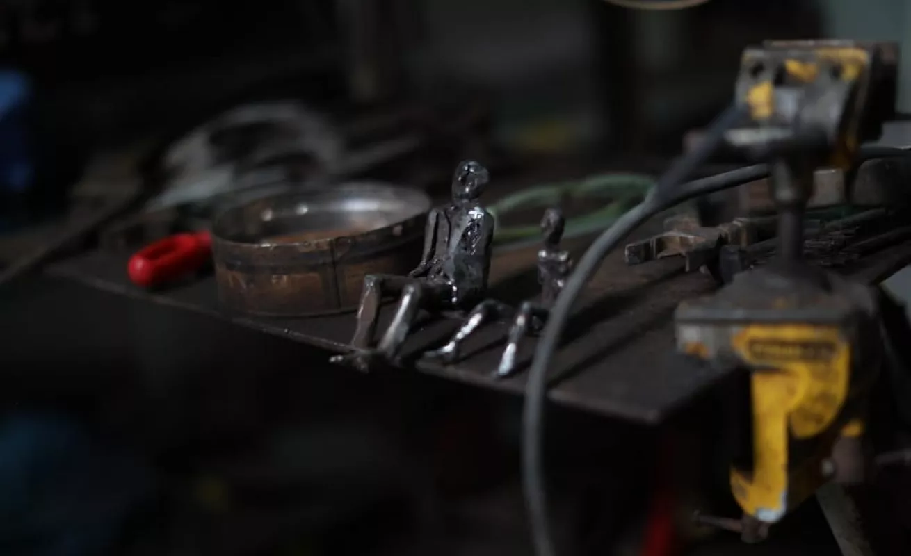 Homenajean a Juan Carlos Marcos, pintor, publicista y escultor