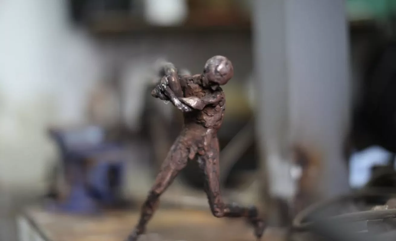 Homenajean a Juan Carlos Marcos, pintor, publicista y escultor