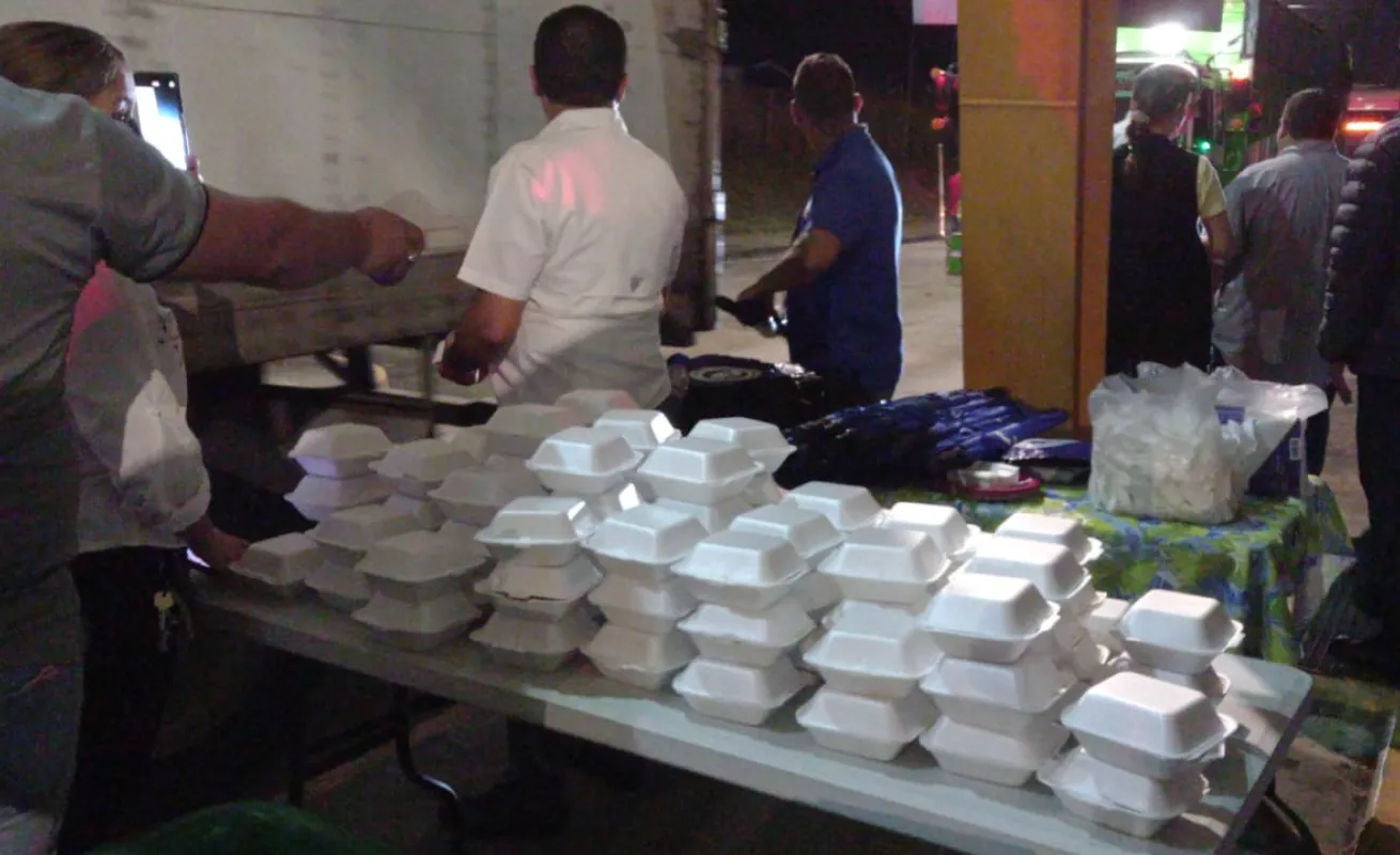  Convoy de camiones llegan a Merca Panamá 