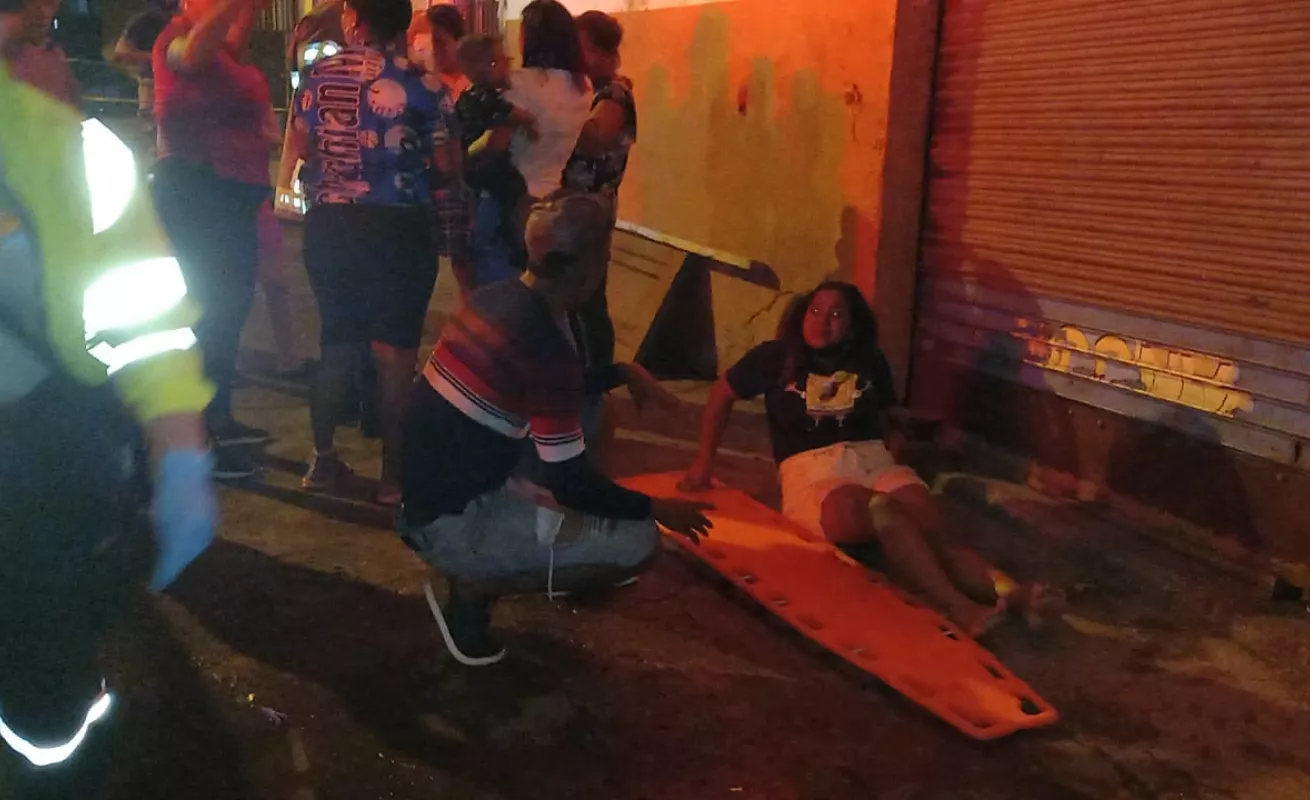 12 imágenes que muestran el impacto del  colapso de un inmueble