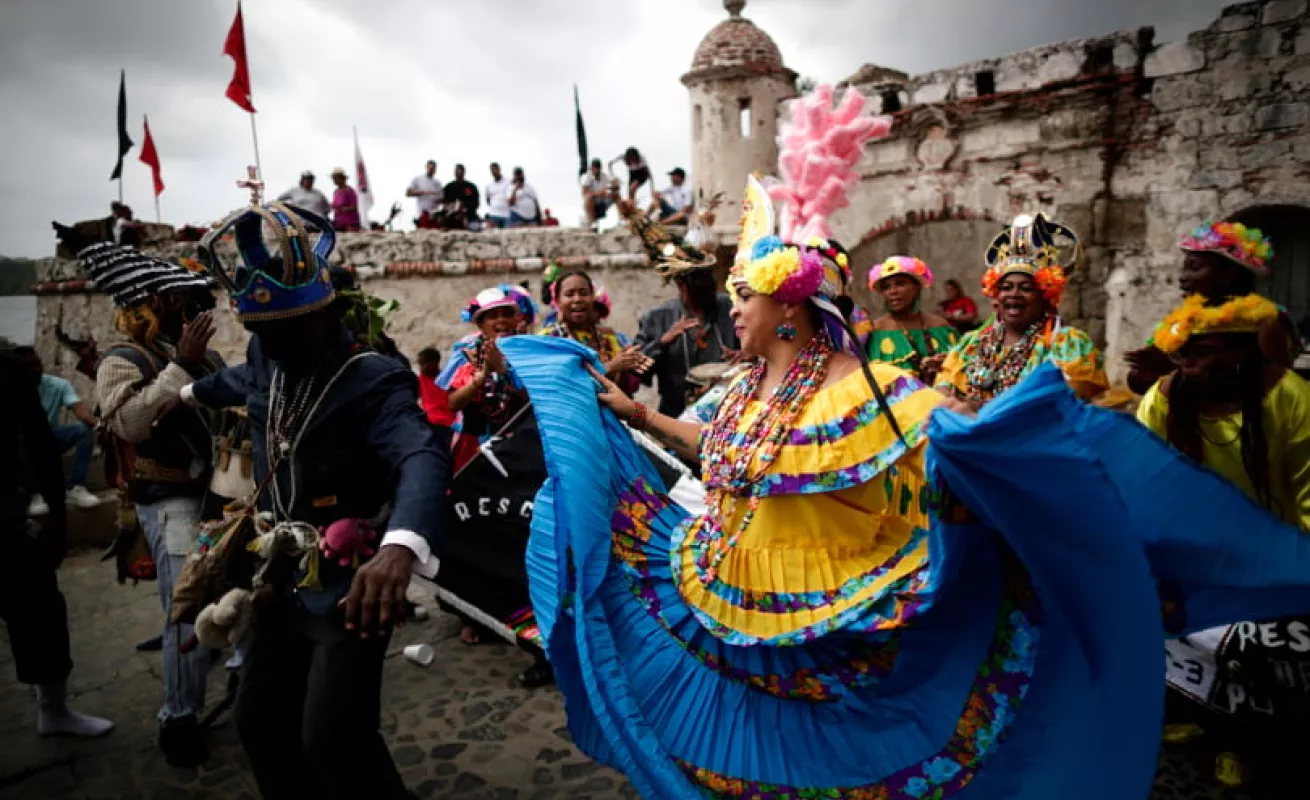 Los Congos de Panamá, homenaje a la "resiliencia" del negro esclavizado (Fotos)