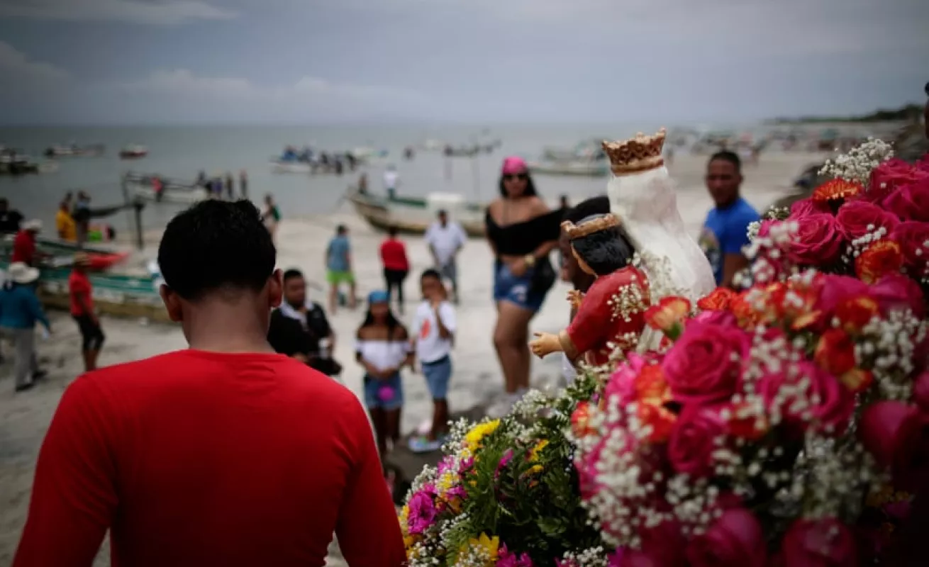 Devoción por la Virgen del Carmen se desborda en el pequeño pueblo pesquero en Punta Chame (Fotos)